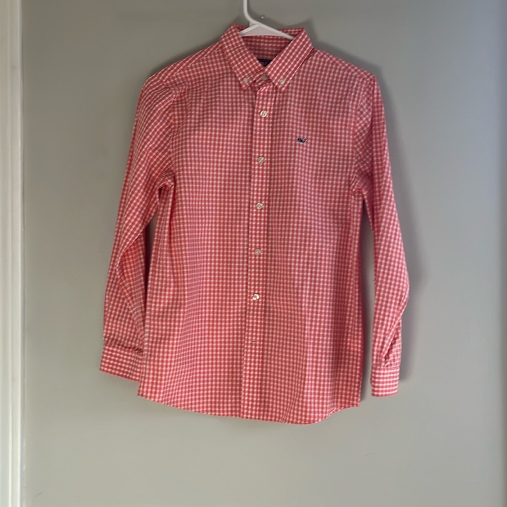 Boys vineyard vines whale shirt